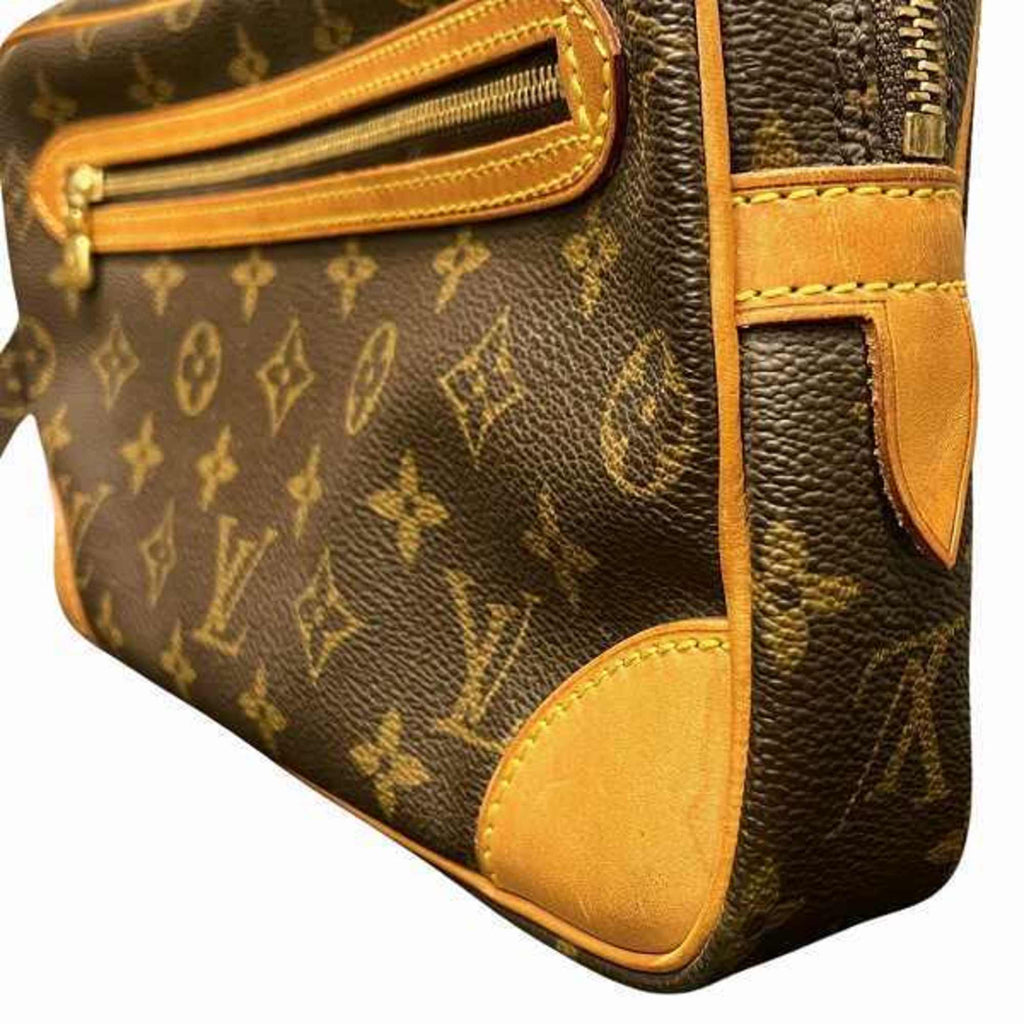 Louis Vuitton Marly Dragonne  Canvas Clutch Bag
