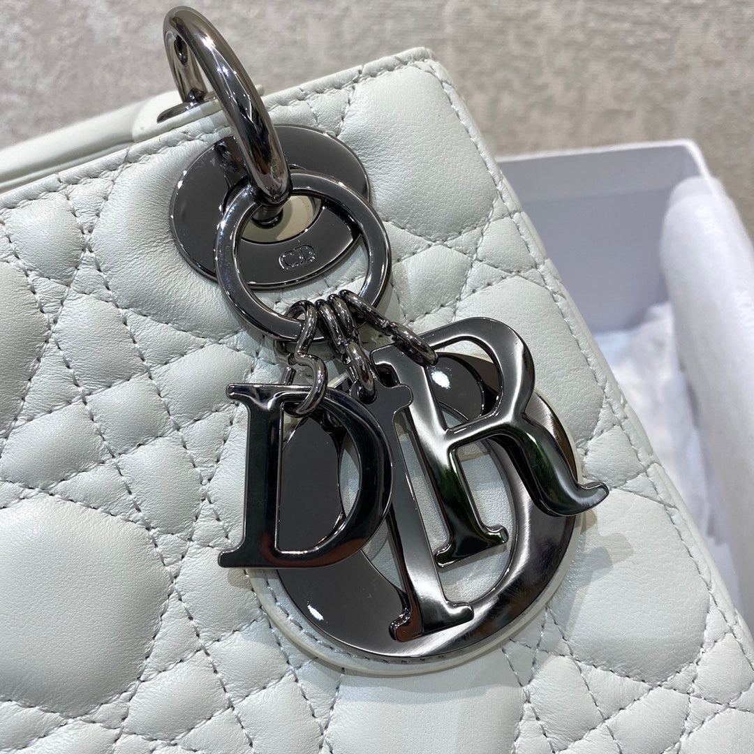 Small Lady Bag SiLouis Vuittoner Hardware, White, For Women WomenÃ¢â‚¬â„¢s Handbags, Crossbody Bags, 20cm CD
