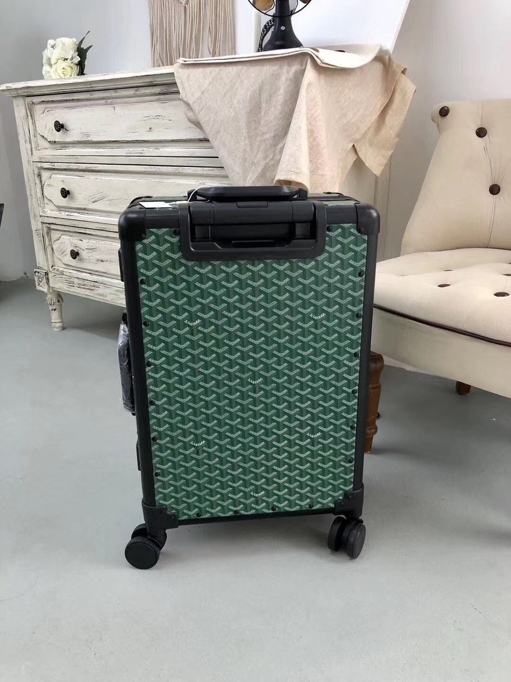 Goyard Rolling Vali GreLB For MLB, LuGucciage 20in/51cm Top Quality
