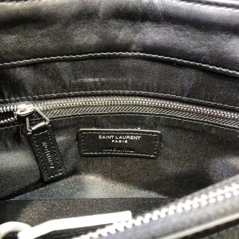 YSSL Loulou Small Chain Bag In MatelassÃ© "Y" Black For Women 9.8in/23cm YSL 494699DV7261000
