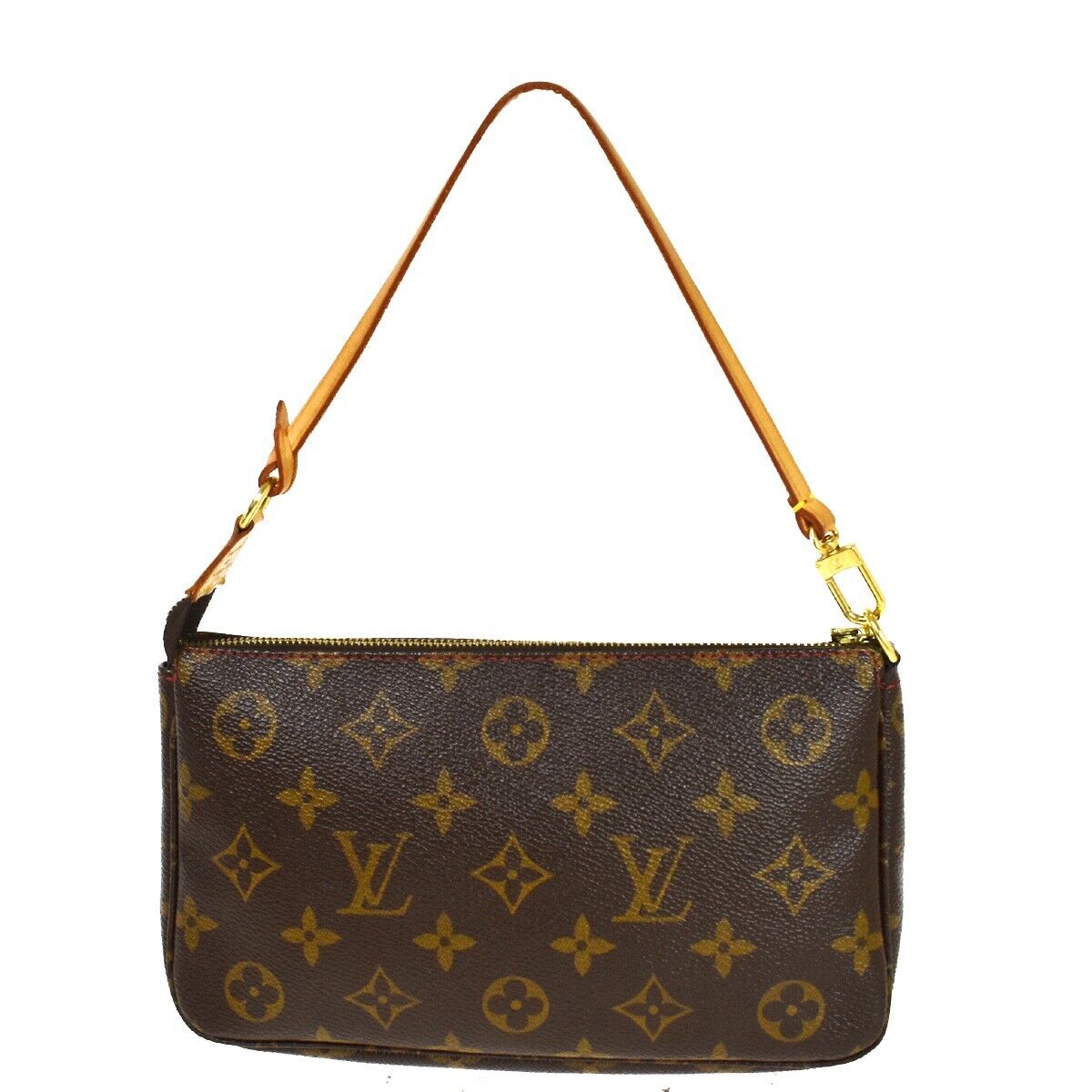 Louis Vuitton Pochette Accessoires  Canvas Clutch Bag