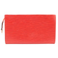 Louis Vuitton Pochette  Leather Clutch Bag