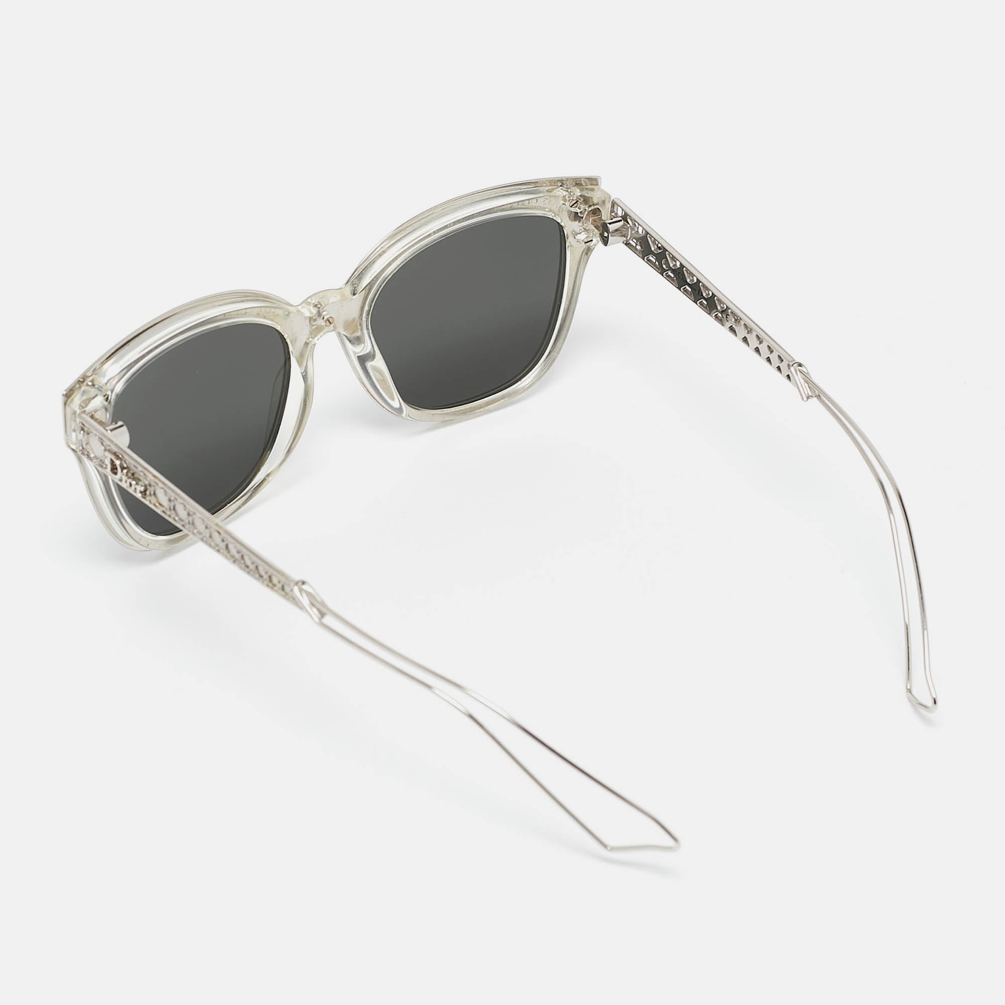 Dior Silver Mirrored Tgudc Diorama 1 Wayfarer Sunglasses