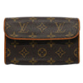 Louis Vuitton Florentine  Canvas Clutch Bag