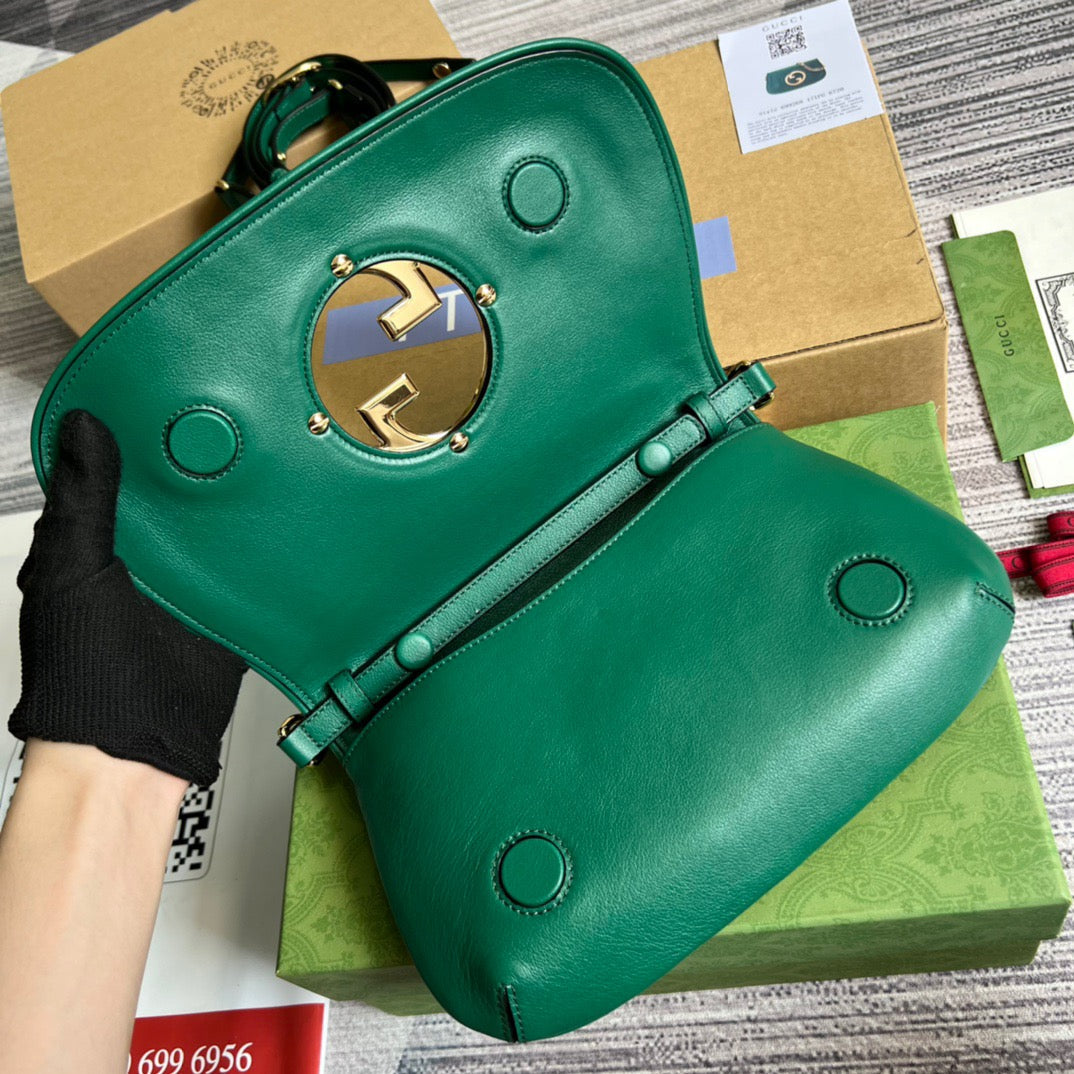 Gucci BlonDiore Shoulder Bag Green For Women, Women’s Bags 11in/28cm Gucci‎