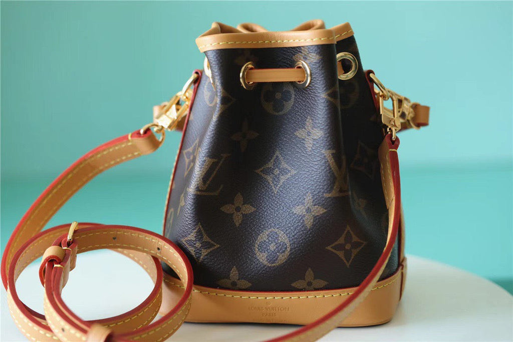 Louis Vuitton Nano Noe Monogram Canvas For Women,  Shoulder And Crossbody Bags 16cm/6.3in Louis Vuitton M81266