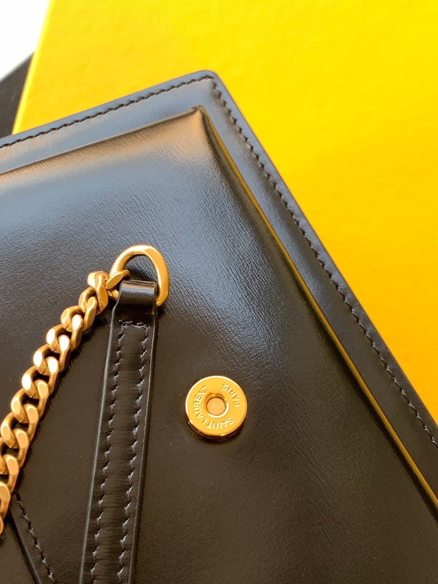 YSSL Sunset Chain Bag With Gold Hardware For Women 7in/19cm YSL 533026D422W1000