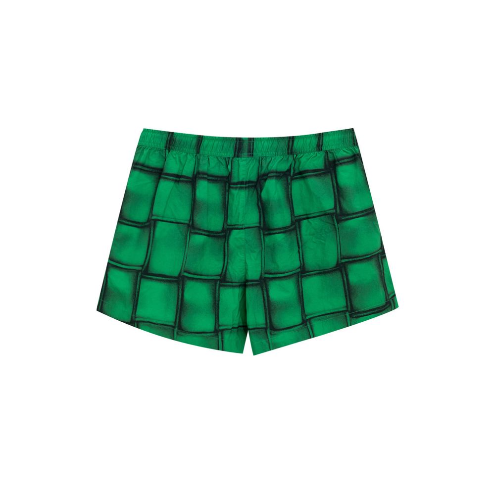 Bottega Veneta Green Polyamide Swim Men's Shorts