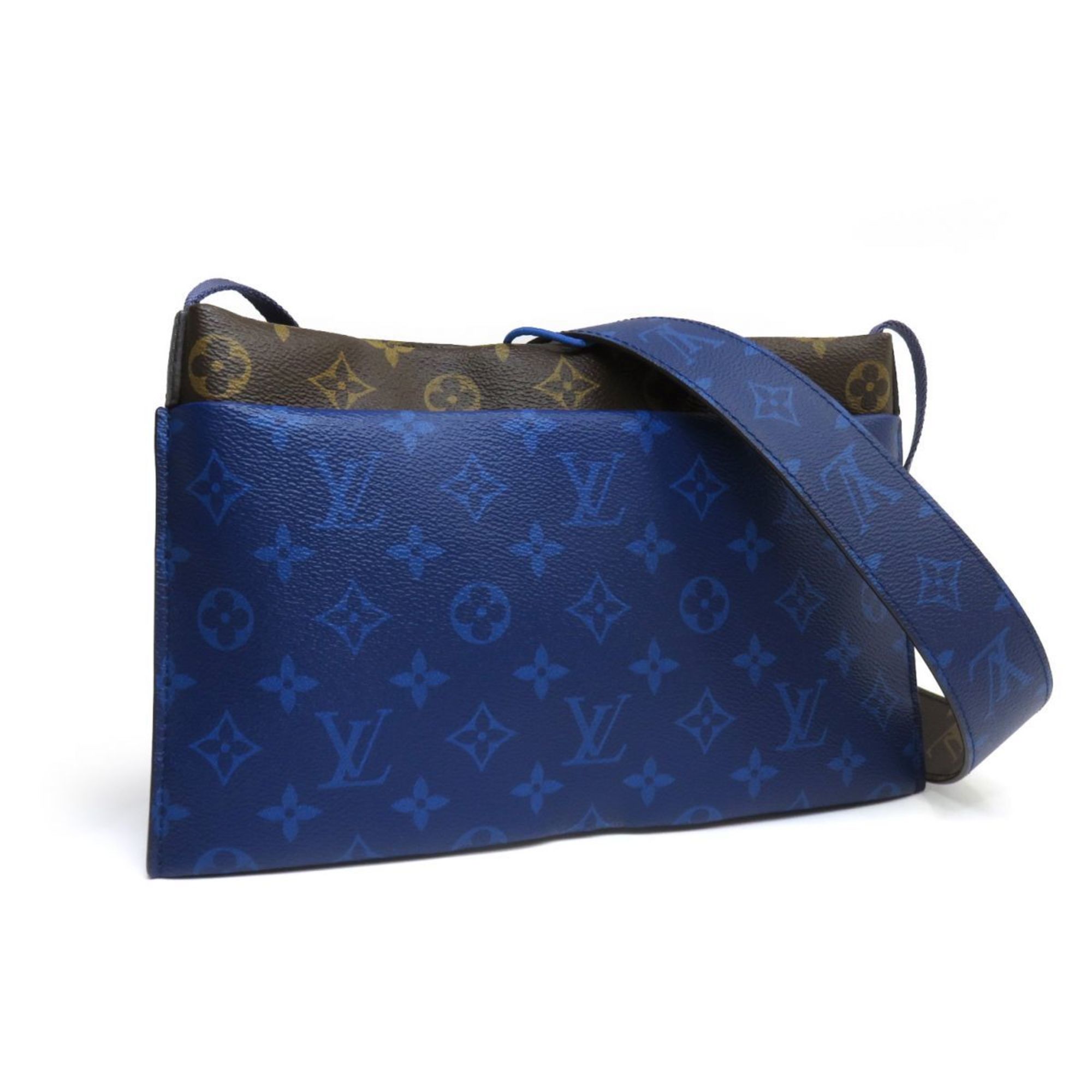 Louis Vuitton Pochette Outdoor Monogram Canvas Brown Canvas Clutche & Pouche Bag