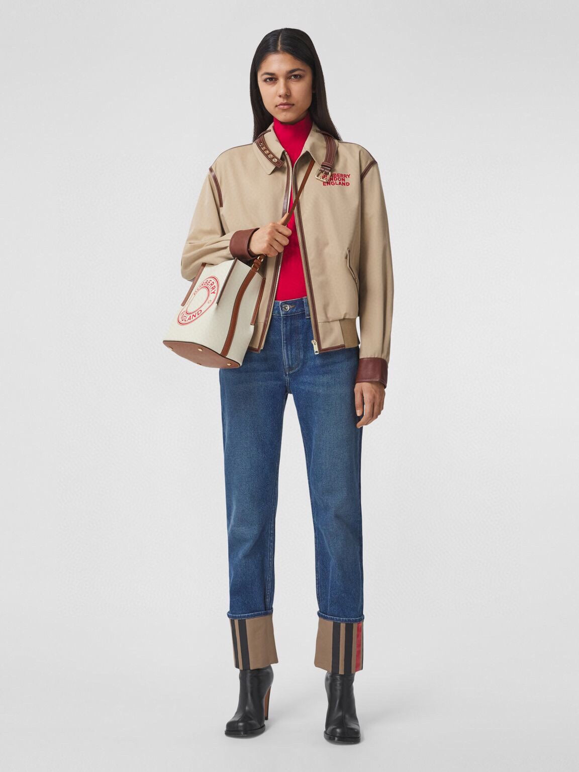 Top Quality PeGucciy Small Canvas Bag Red For WomLB, Bags 9.8in/25cm