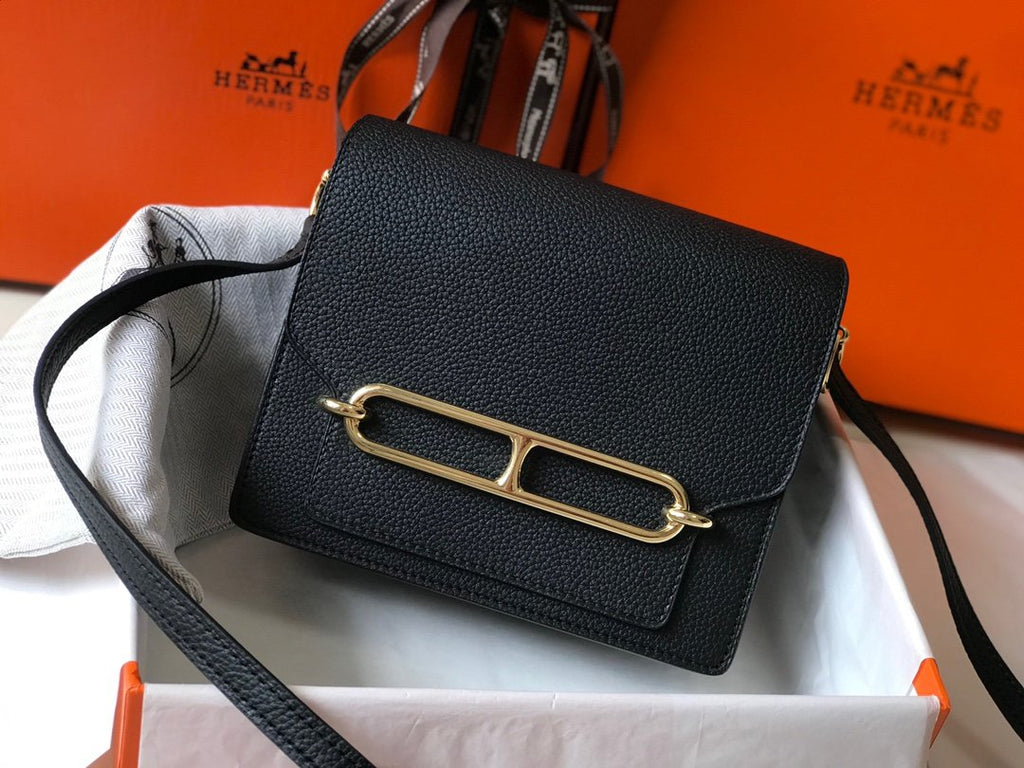 Mini Evercolor Sac Roulis 19 Black For Women, Handbags, Shoulder Bags 7.5in/19cm