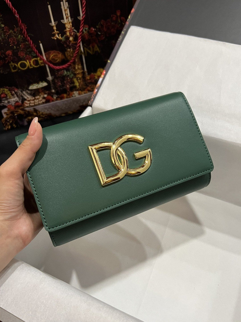 GLAMI 3.5 Clutch Green For Women 8.3in/21cm GLAMIÃ‚Â 