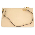Louis Vuitton Neverfull Pouch  Leather Clutch Bag