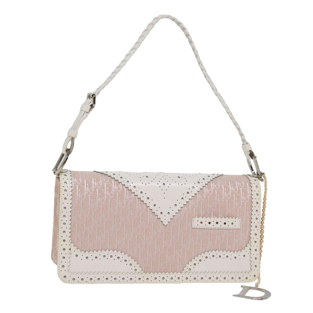 Dior Trotter Canvas Shoulder Bag  Canvas Shoulder Bag