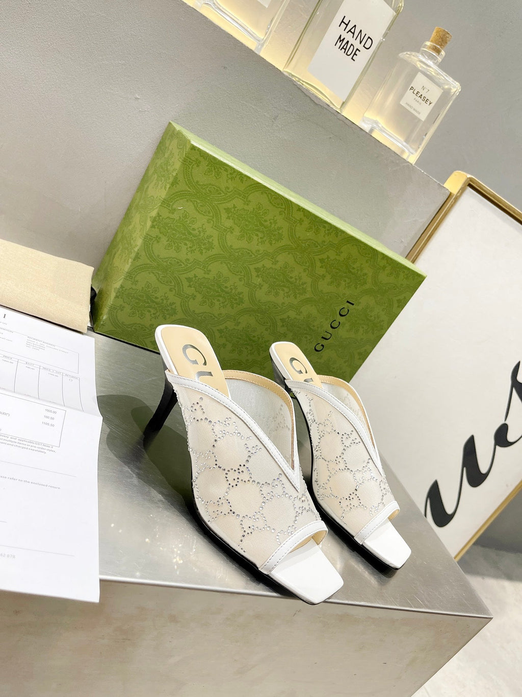 New 1:1 rep Gucci HIGH HEELS 042