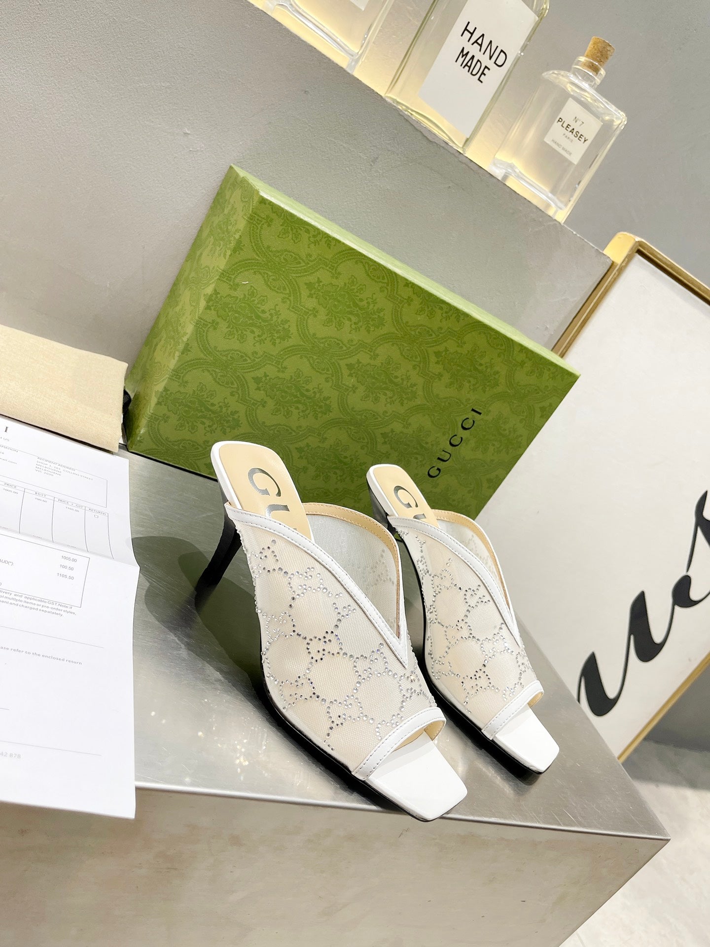 New 1:1 rep Gucci HIGH HEELS 042