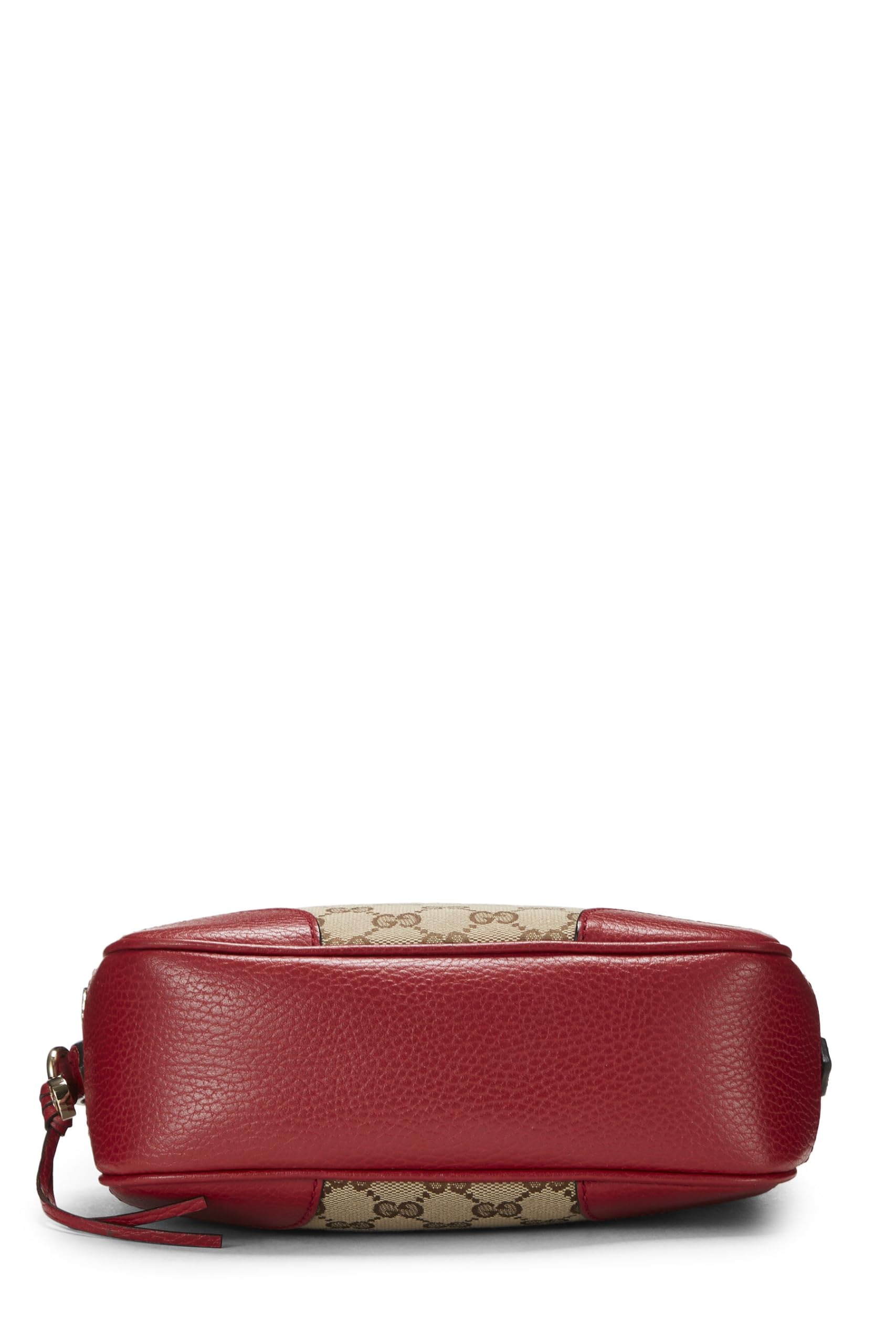 Gucci,  Red Original Gucci Canvas Bree Crossbody, Red