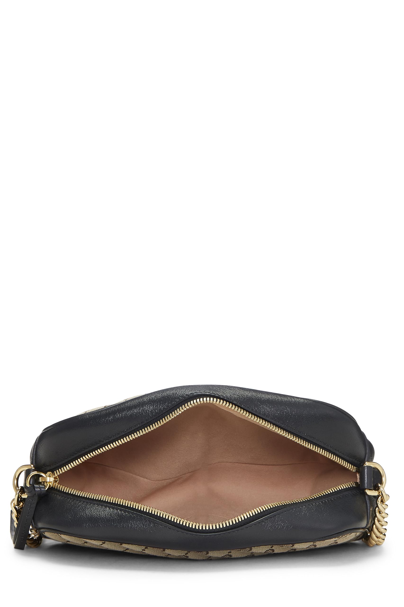 Gucci,  Original Gucci Canvas Marmont Crossbody Small, Black
