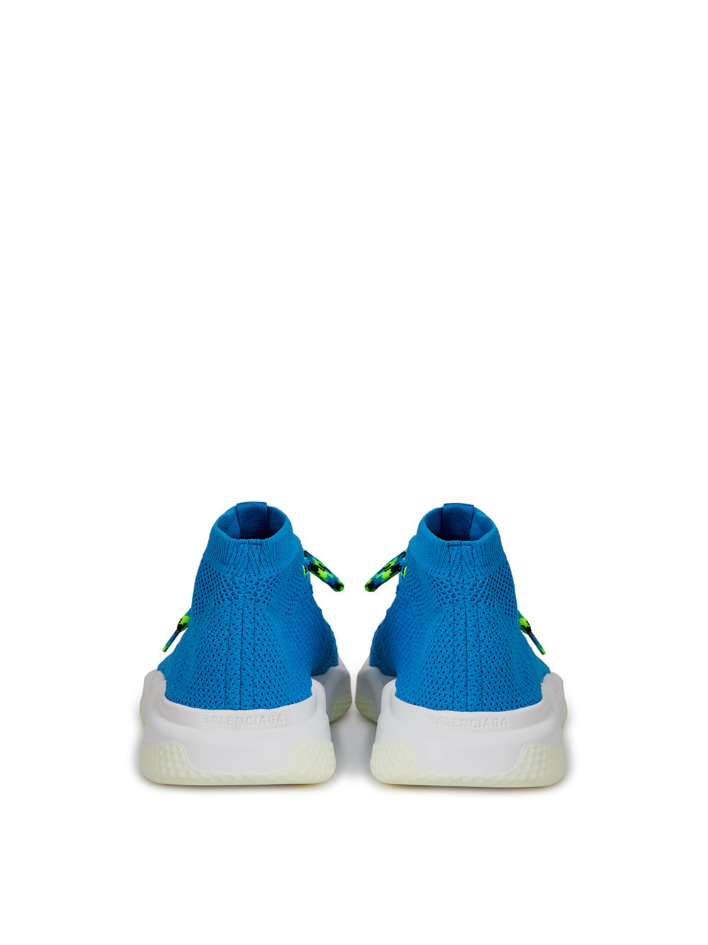 Balenciaga Blue Cotton Athletic Men's Sneakers