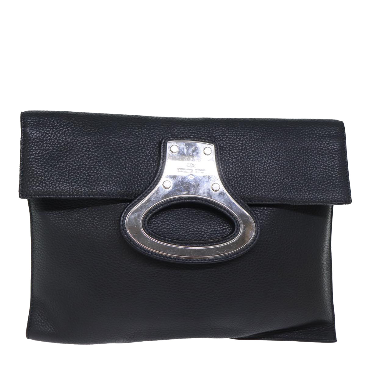 Louis Vuitton Pochette  Leather Clutch Bag