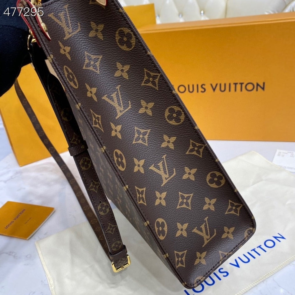 Louis Vuitton Sac Plat PM Monogram Canvas For Women, Women’s Handbags, Shoulder And Crossbody Bags 11.8in/30cm Louis Vuitton M45848