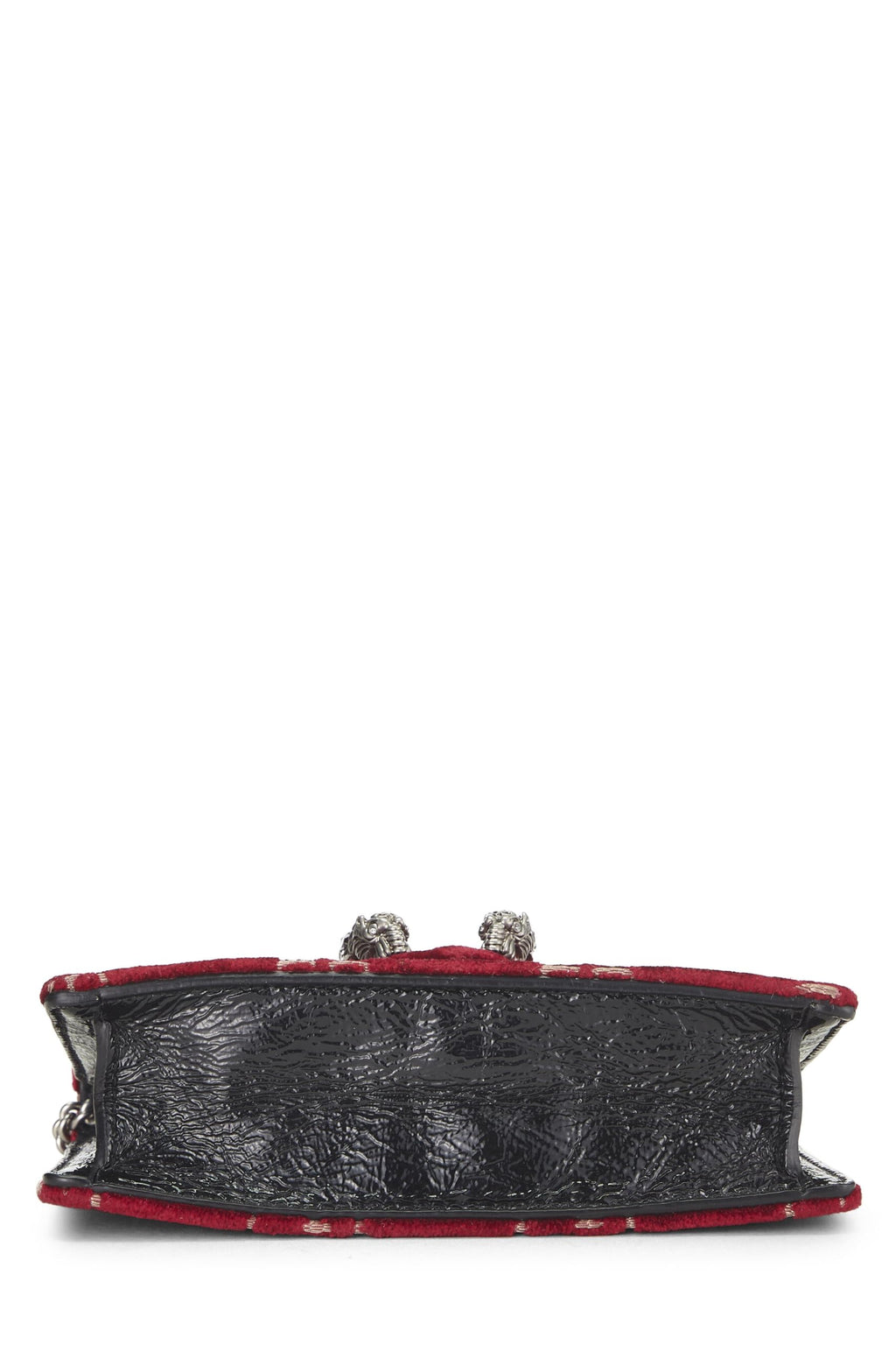 Gucci,  Burgundy GG VeLouis Vuittonet Dionysus Shoulder Bag Mini, Red