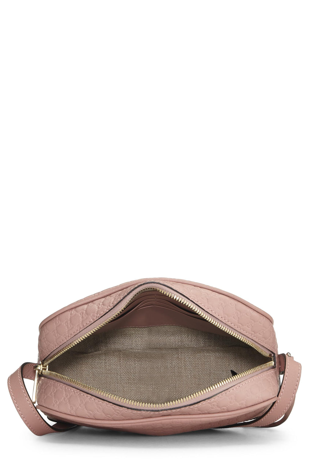 Gucci,  Pink Microguccissima Leather Bree Crossbody, Pink