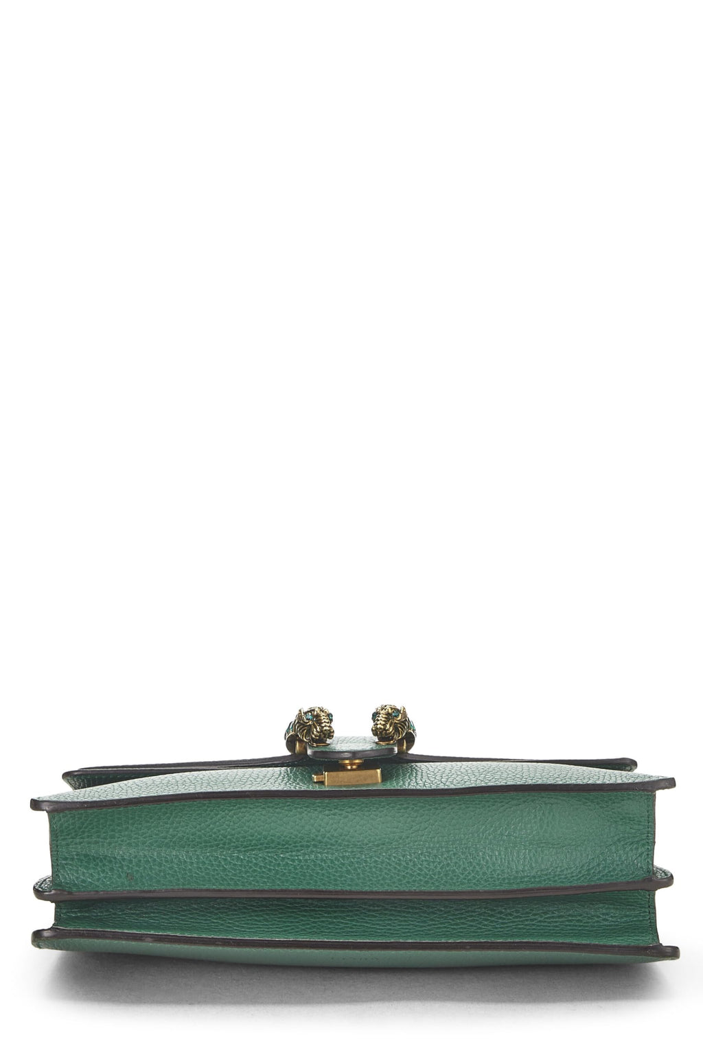 Gucci,  Green Leather Dionysus Shoulder Bag Small, Green