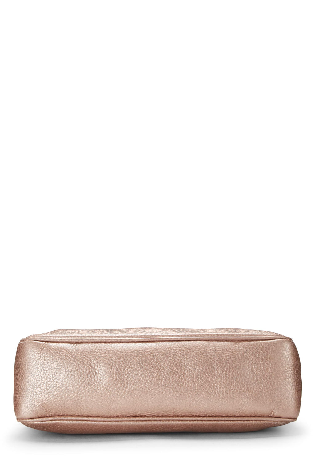 Gucci,  Metallic Pink Grained Leather Soho Chain Shoulder Bag, Pink