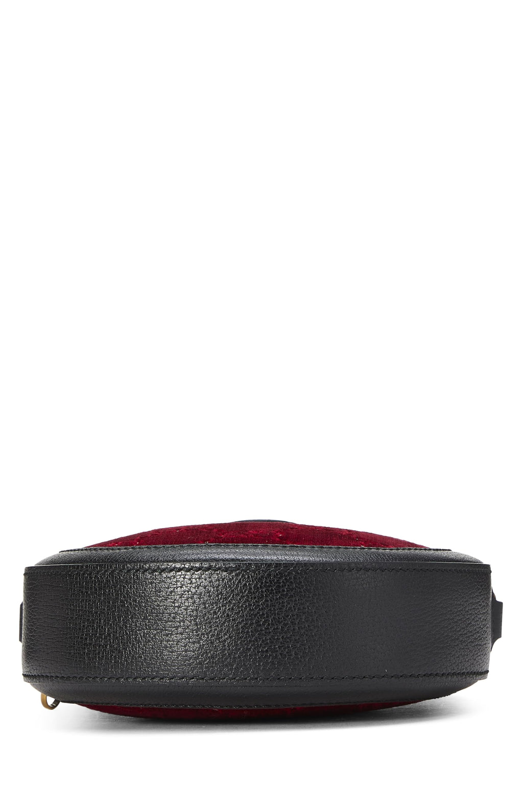 Gucci,  Burgundy VeLouis Vuittonet GG Marmont Round Shoulder Bag Mini, Burgundy