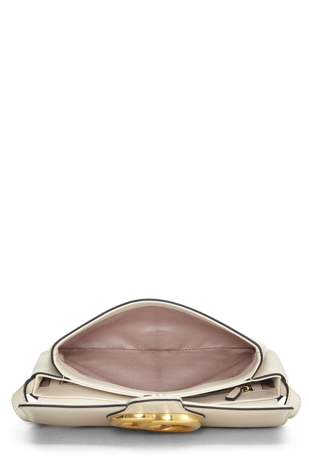Gucci,  White Leather Arli Shoulder Bag Small, White