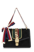 Gucci,  Black GG VeLouis Vuittonet SyLouis Vuittonie Shoulder Bag, Black
