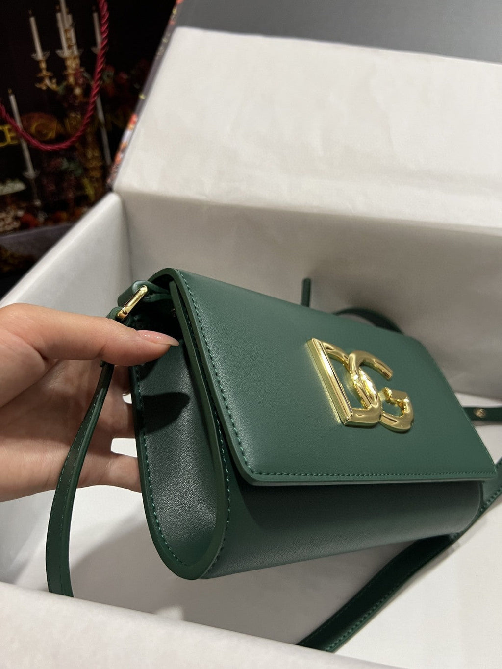 GLAMI 3.5 Clutch Green For Women 8.3in/21cm GLAMIÃ‚Â 