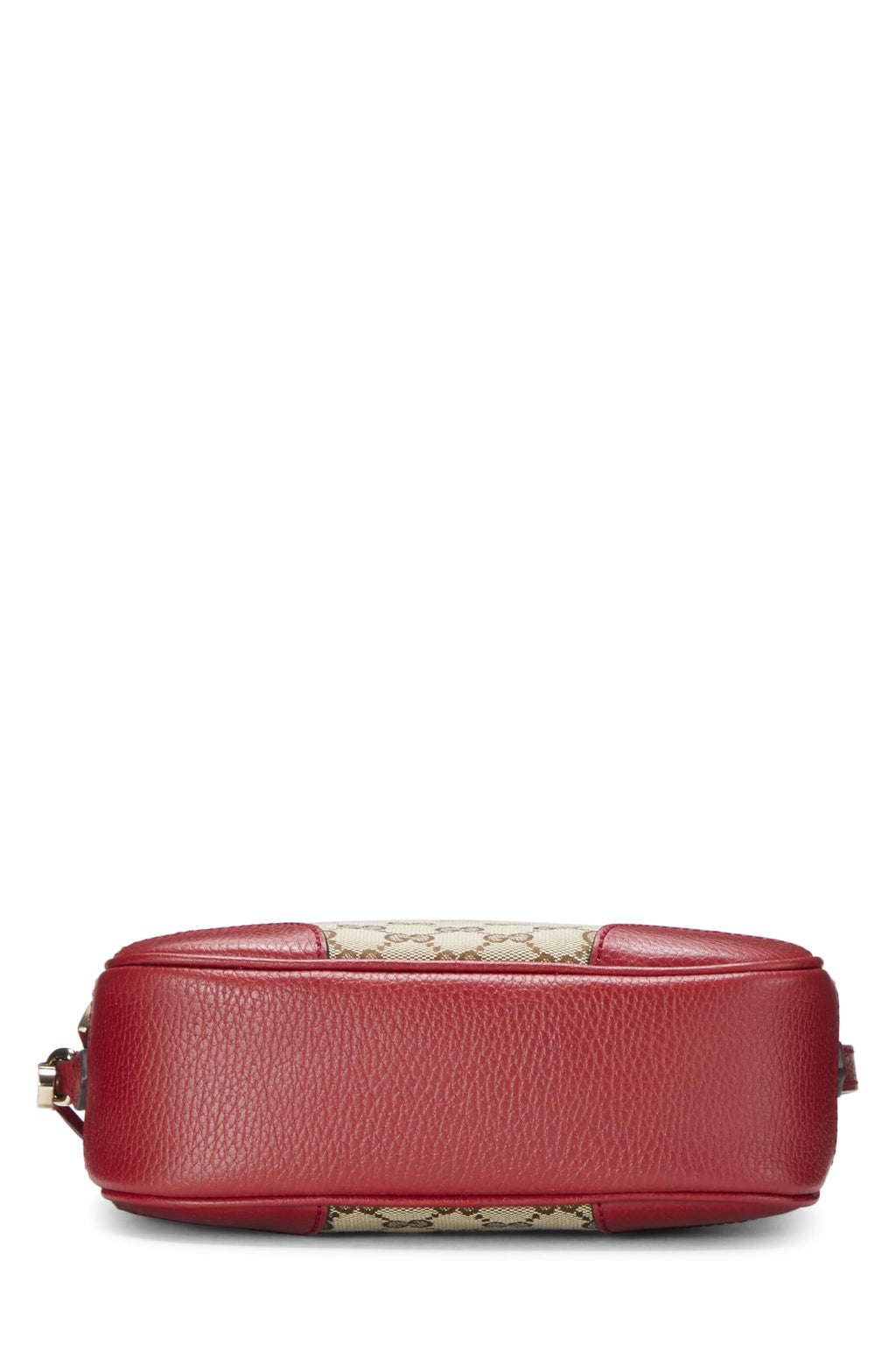Gucci,  Red Original Gucci Canvas Bree Crossbody, Red