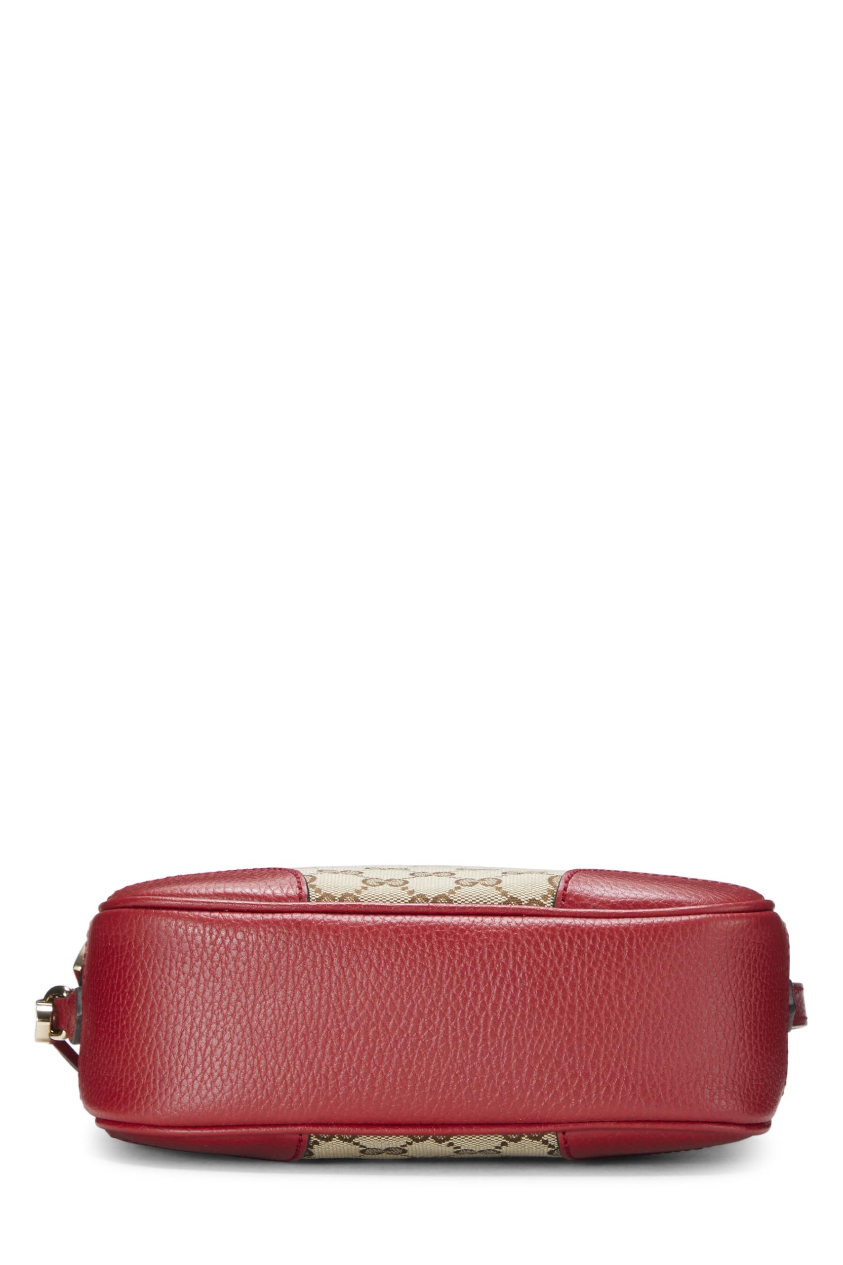 Gucci,  Red Original Gucci Canvas Bree Crossbody, Red