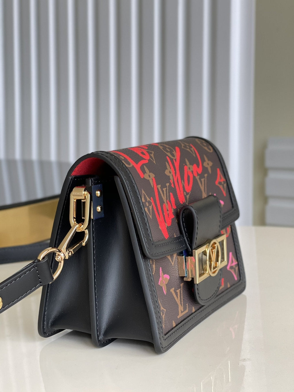 Top Quality Mini Dauphine Bags Fall In Love With Monogram Canvas Brown For Women 20cm Top Quality M45889