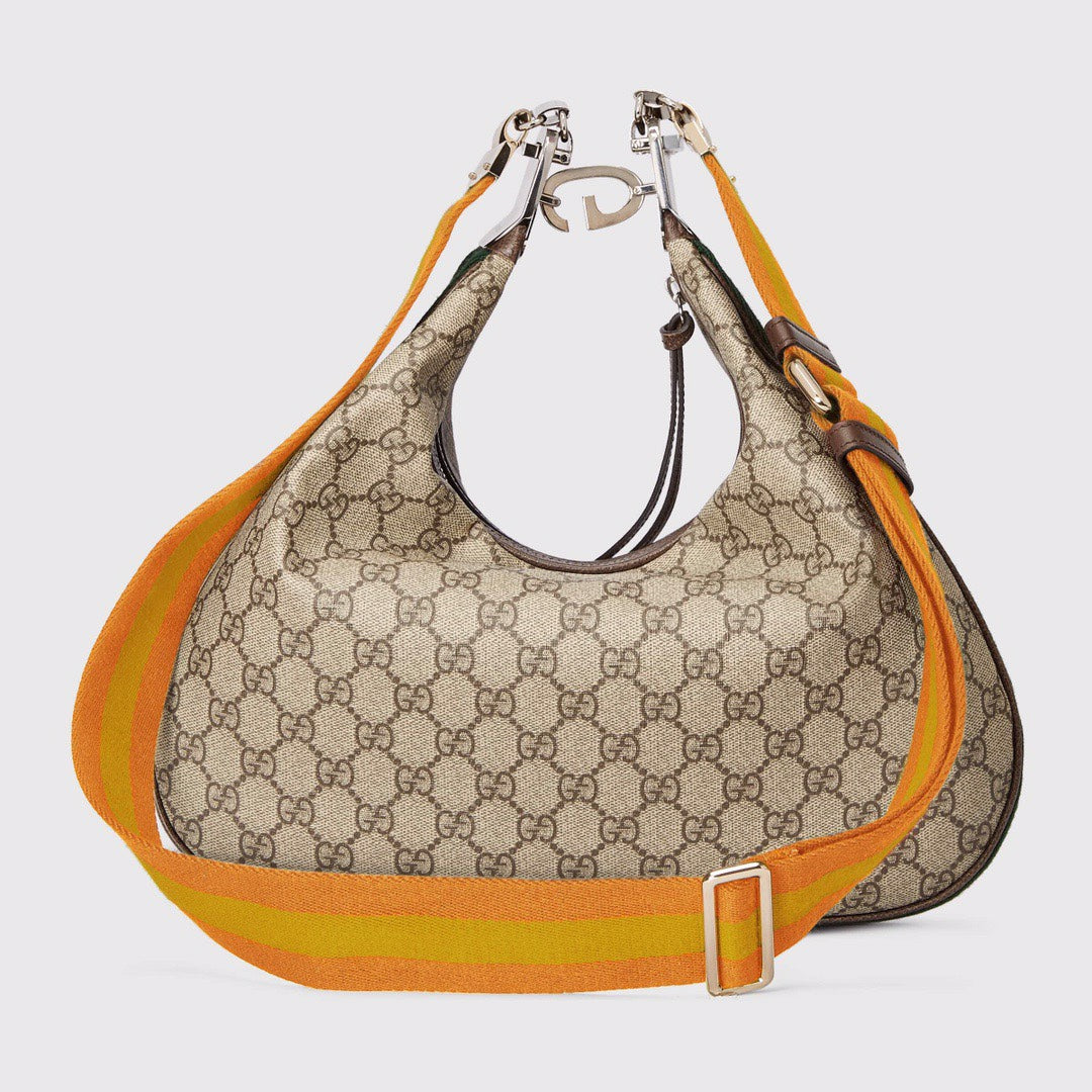 Atache Large Shoulder Bag Beige And Multicolor For Women, Women’s Bags 13.8in/35cm GlamiÃ¢â‚¬Å½ Ã¢â‚¬Å½Ã¢â‚¬Å½Ã¢â‚¬Å½702823 96GRN 4091