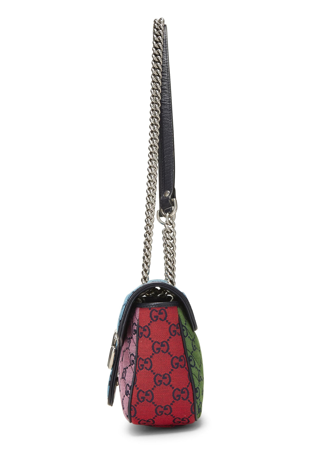 Gucci,  Multicolor GG Canvas Marmont Shoulder Bag Small, Multi