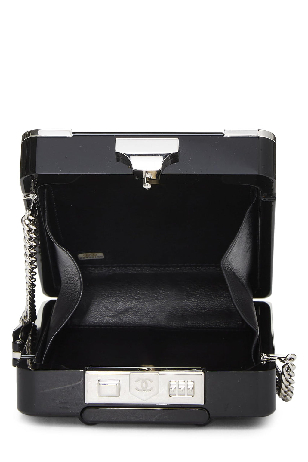 Chanel,  Lambskin & Perspex Evening In The Air 'CC' Trolley MinaudiÃƒÆ’Ã‚Â¨re Chain Clutch, Multi