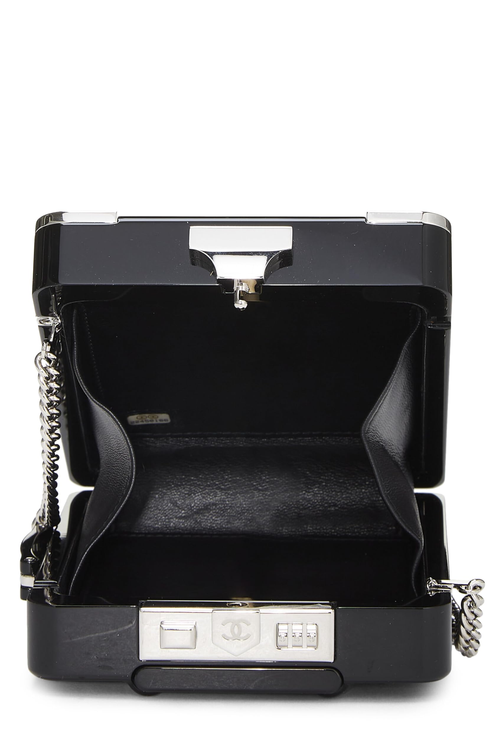 Chanel,  Lambskin & Perspex Evening In The Air 'CC' Trolley MinaudiÃƒÆ’Ã‚Â¨re Chain Clutch, Multi