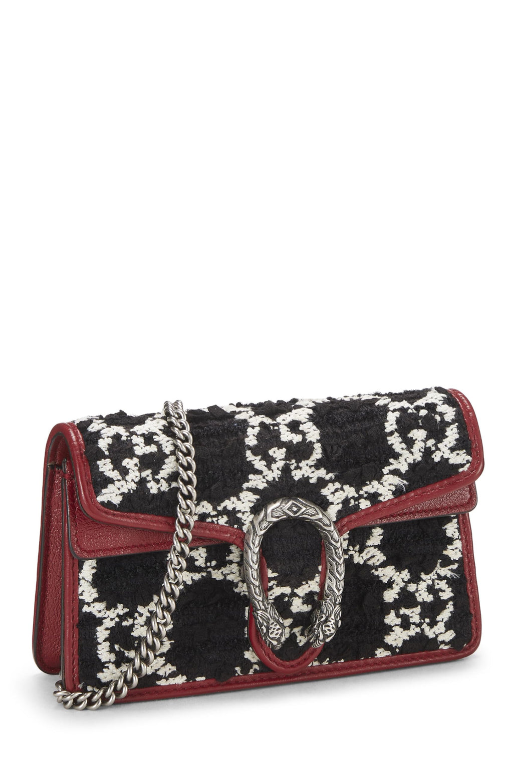 Gucci,  Multicolor Tweed Dioronysus Crossbody Super Mini, Multi