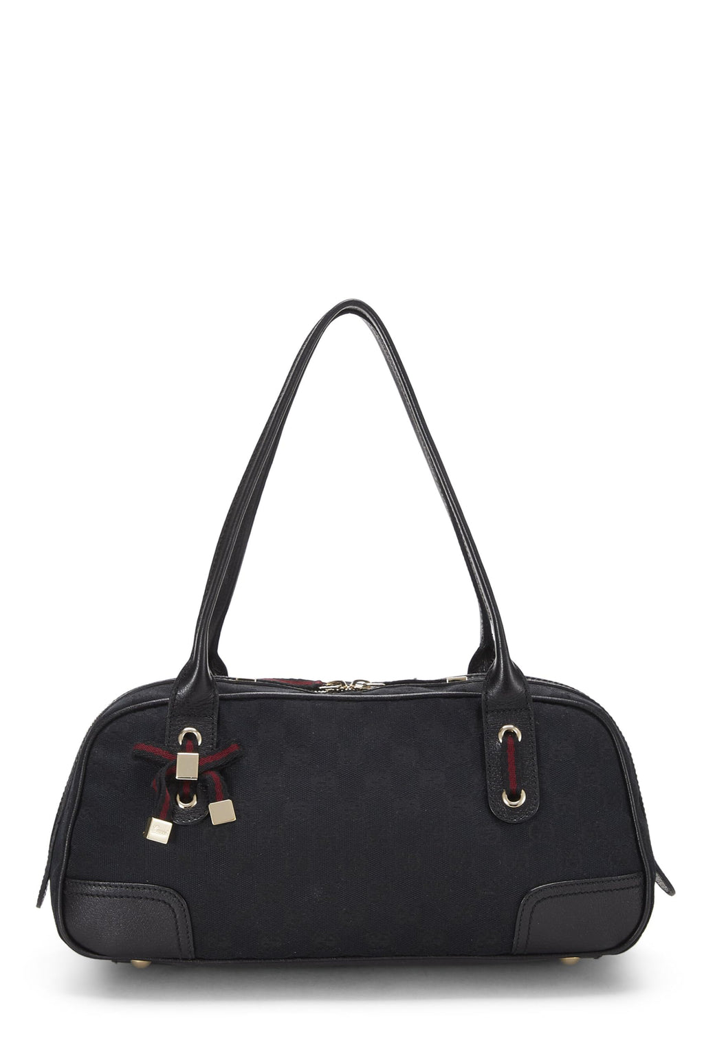 Gucci,  Black Original GG Canvas Princy Shoulder Bag, Black