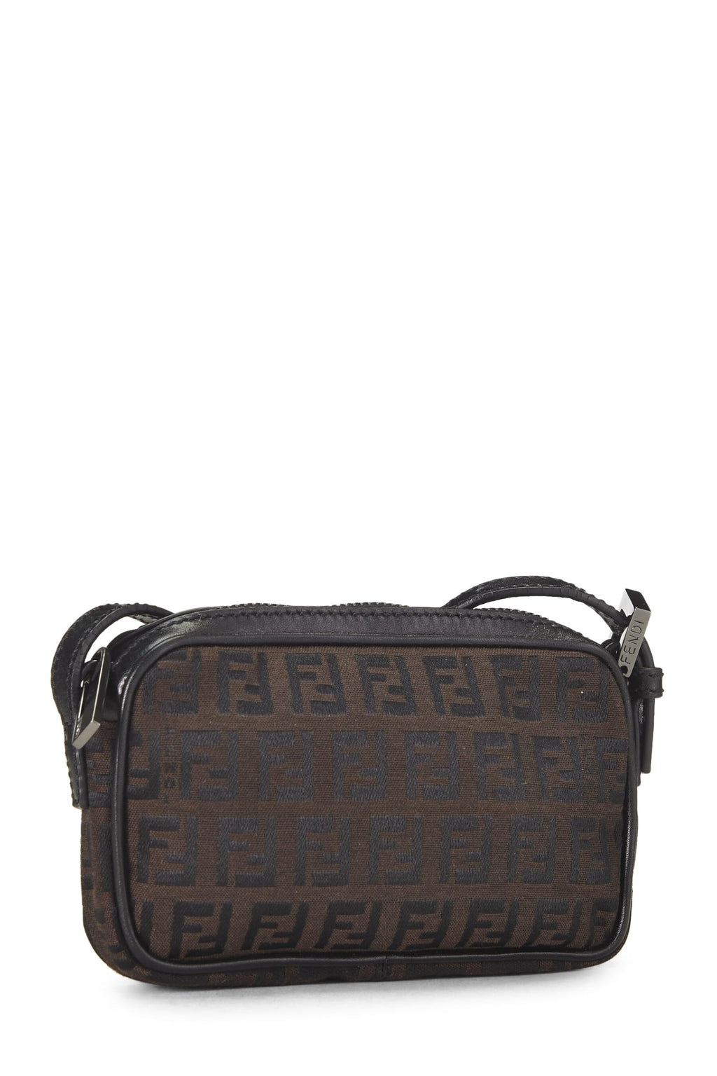 ,  Brown Zucchino Canvas Crossbody Mini, Brown