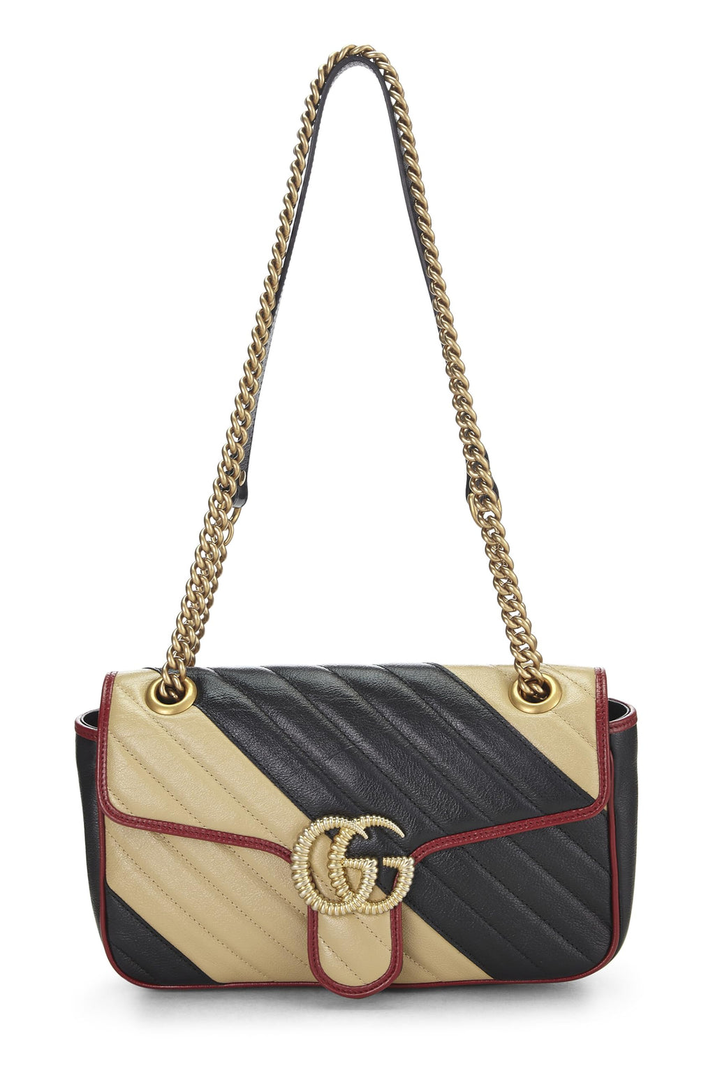 Gucci,  Multicolor MatelassÃƒÆ’Ã‚Â© Leather Marmont Shoulder Bag, Multi