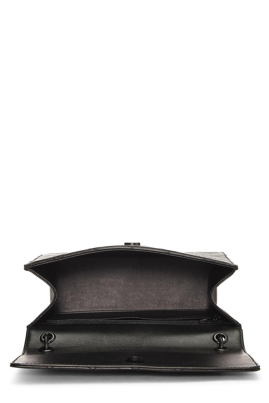 Chanel,  Black Lambskin Shoulder Bag, Black