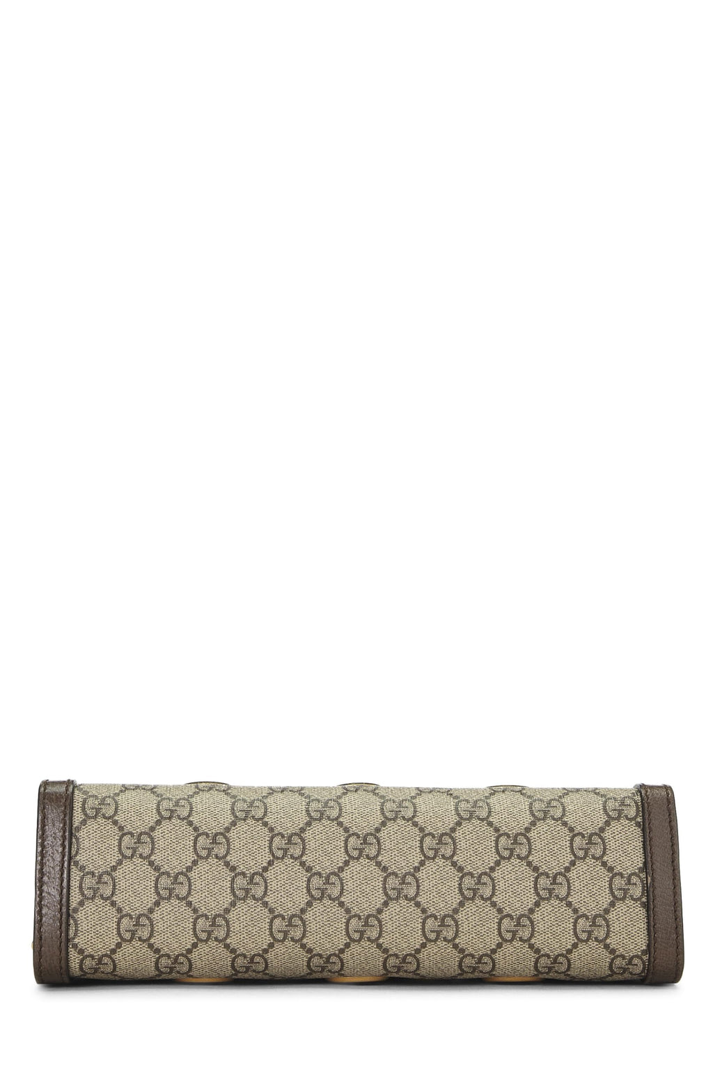 Gucci,  Original GG Supreme Canvas Ophidia Grommet Shoulder Bag Small, Brown