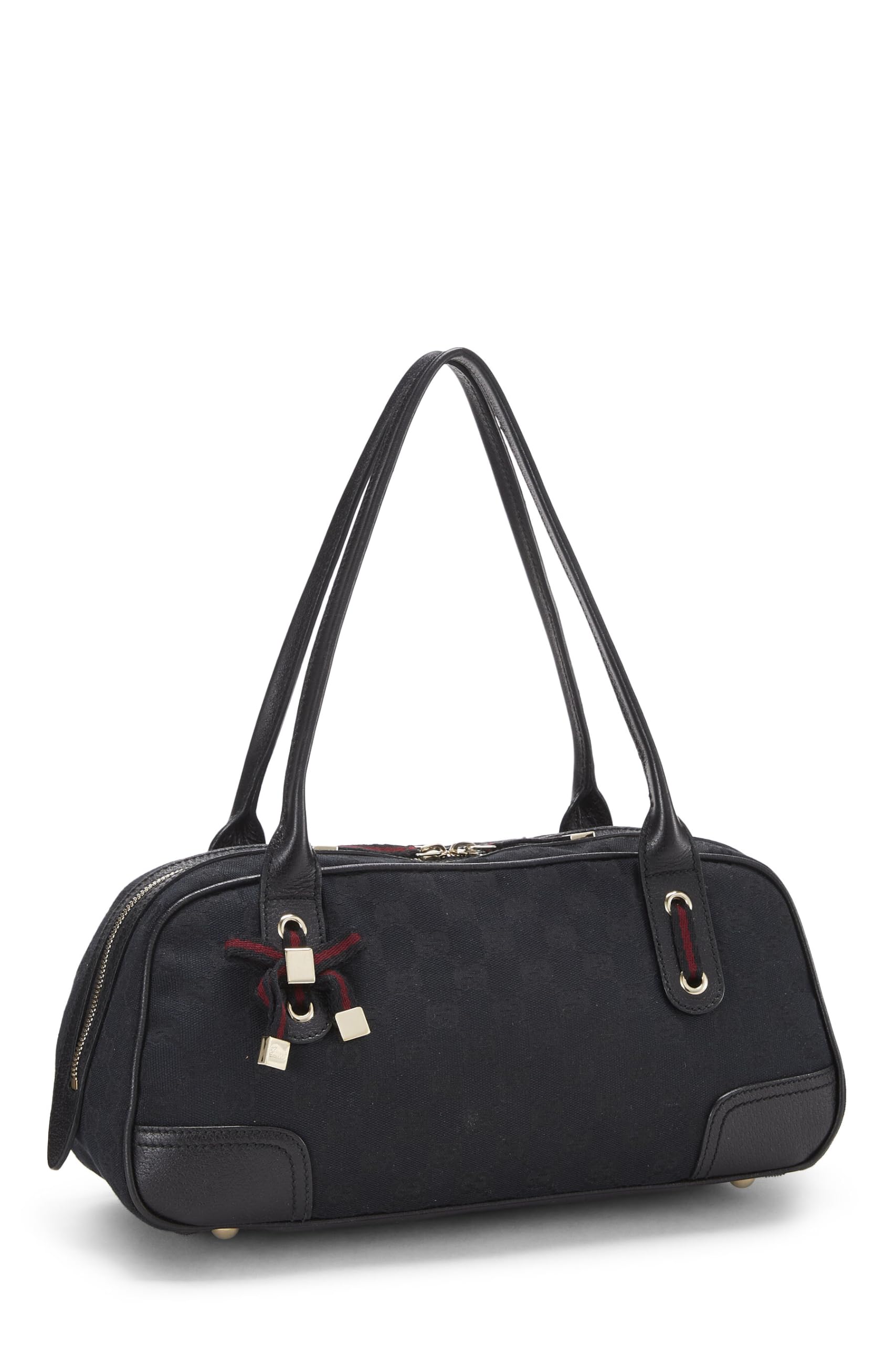 Gucci,  Black Original GG Canvas Princy Shoulder Bag, Black