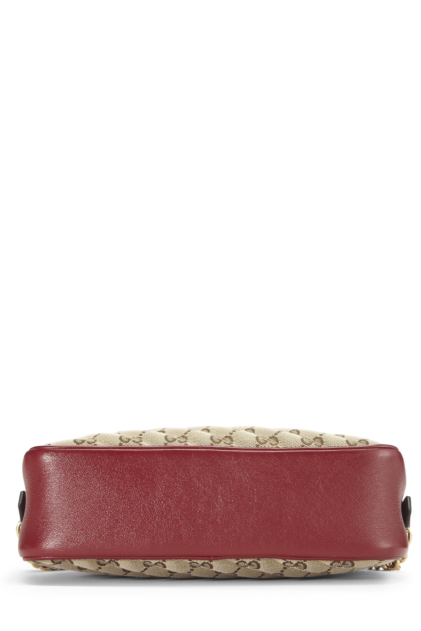 Gucci,  Red Original Gucci Canvas Marmont Crossbody Small, Red