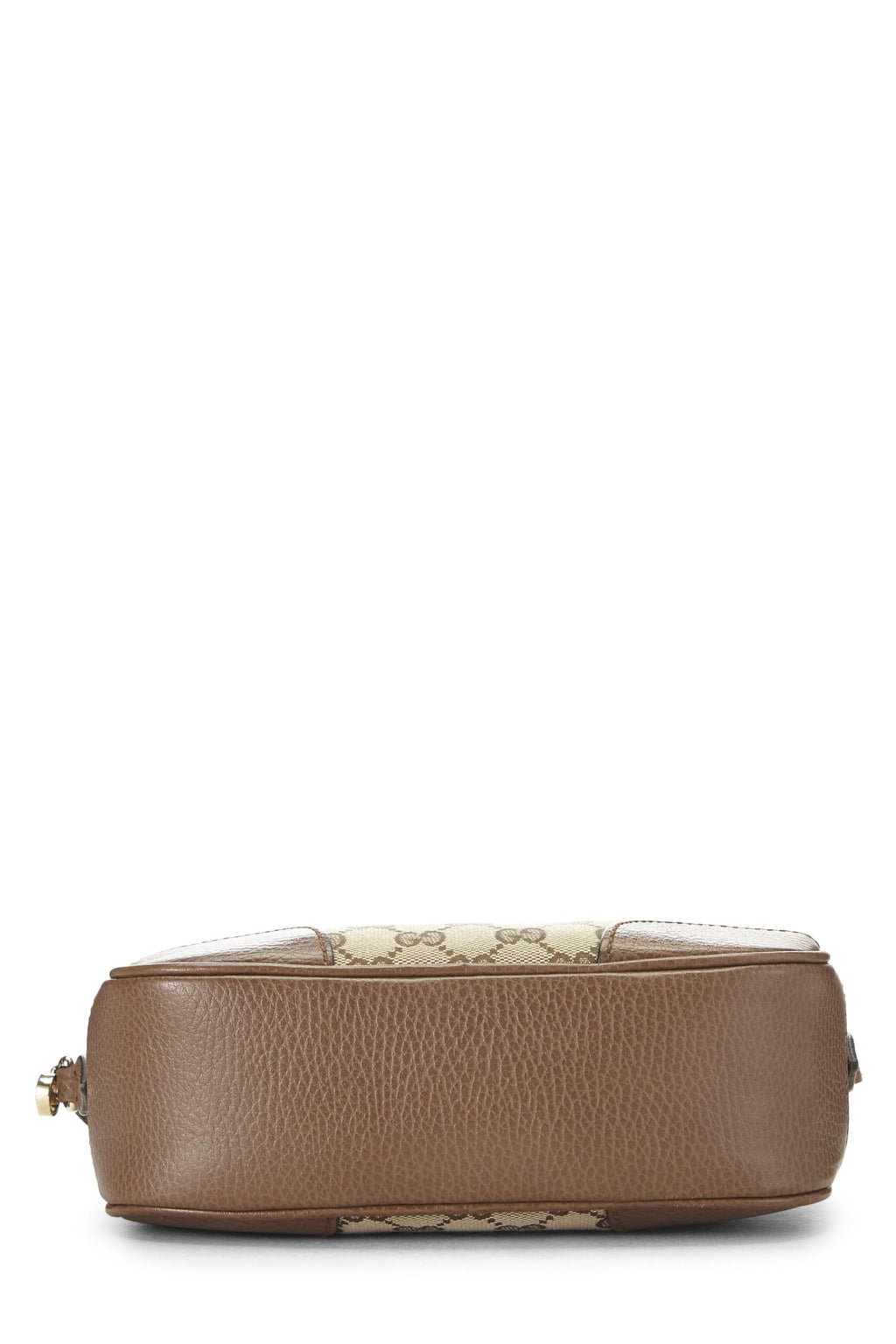 Gucci,  Brown Original Gucci Canvas Bree Crossbody, Brown