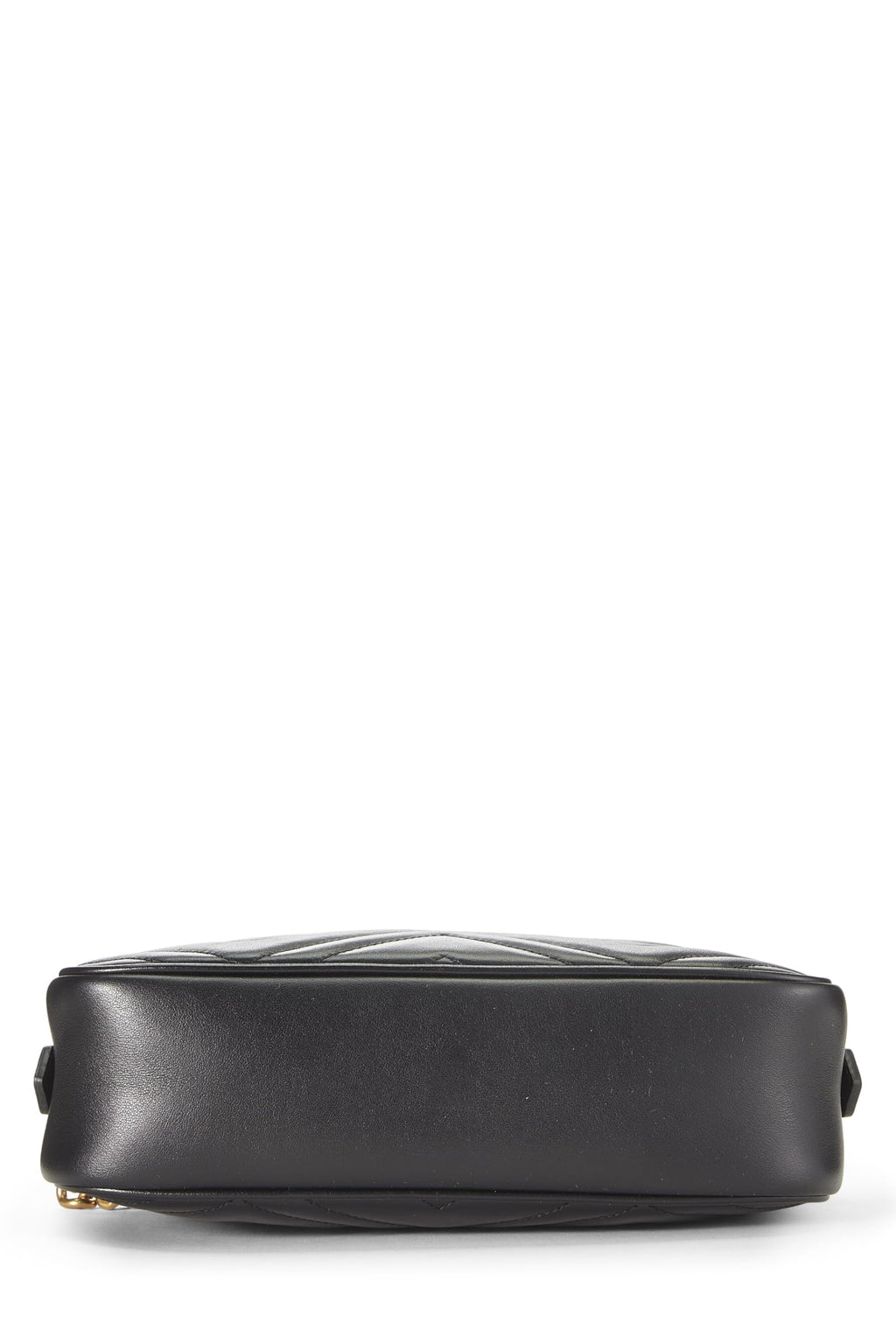 Gucci,  Black Leather Gucci Marmont Crossbody Small, Black